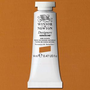 Winsor & Newton Designers Gouache  (0.47oz/14mL) Raw Sienna