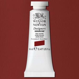 Winsor & Newton Designers Gouache  (0.47oz/14mL) Red Ochre