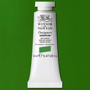 Winsor & Newton Designers Gouache  (0.47oz/14mL) Sap Green