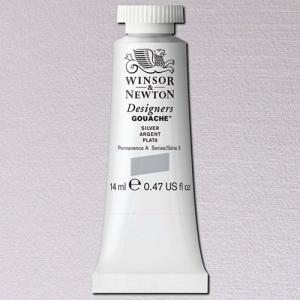 Winsor & Newton Designers Gouache  (0.47oz/14mL) Silver