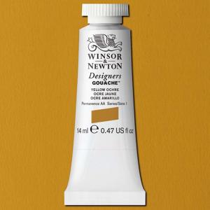 Winsor & Newton Designers Gouache  (0.47oz/14mL) Yellow Ochre