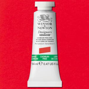 Winsor & Newton Designers Gouache  (0.47oz/14mL) Cadmium-Free Red