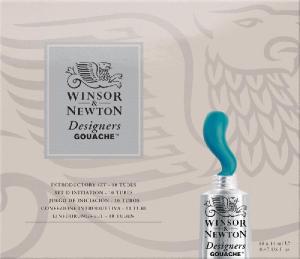 Winsor & Newton Designers Gouache Set - (10 Pack) Introductory Colors 0690173