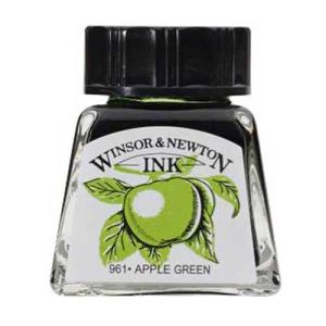 Winsor & Newton Dye-Based Drawing Ink - Apple Green