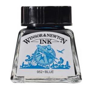 Winsor & Newton Dye-Based Drawing Ink - Blue