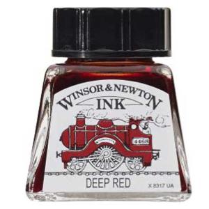 Winsor & Newton Dye-Based Drawing Ink - Deep Red