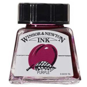 Winsor & Newton Dye-Based Drawing Ink - Purple