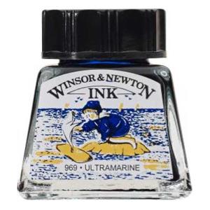 Winsor & Newton Dye-Based Drawing Ink - Ultramarine
