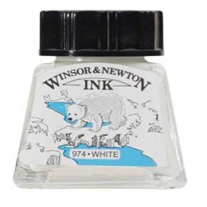Winsor & Newton Dye-Based Drawing Ink - White