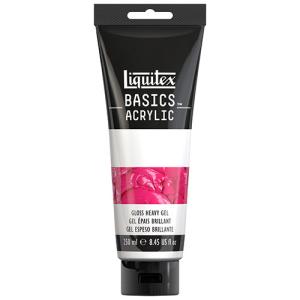 Liquitex Basics Acrylic Medium - (8.5oz/250ml) Gloss Heavy Gel
