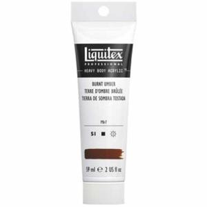 Liquitex Professional Heavy Body Acrylic Paint - (2oz/59ml) Burnt Umber