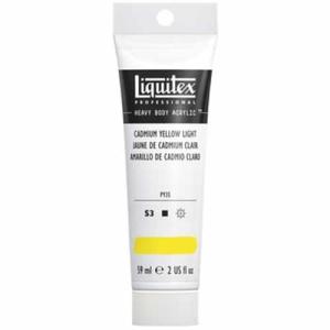 Liquitex Professional Heavy Body Acrylic Paint - (2oz/59ml) Cadmium Yellow Light