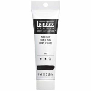 Liquitex Professional Heavy Body Acrylic Paint - (2oz/59ml) Mars Black