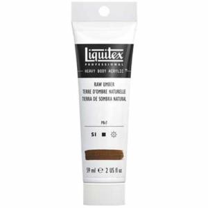 Liquitex Professional Heavy Body Acrylic Paint - (2oz/59ml) Raw Umber