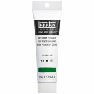 Liquitex Professional Heavy Body Acrylic Paint - (2oz/59ml) Permanent Green Deep