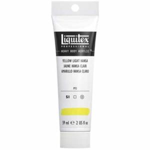 Liquitex Professional Heavy Body Acrylic Paint - (2oz/59ml) Yellow Light Hansa