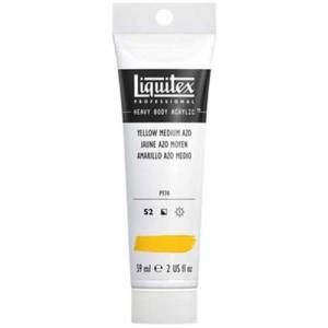 Liquitex Professional Heavy Body Acrylic Paint - (2oz/59ml) Yellow Medium Azo