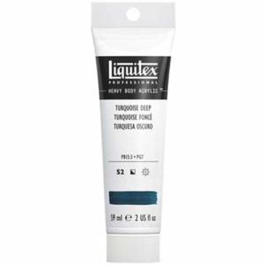 Liquitex Professional Heavy Body Acrylic Paint - (2oz/59ml) Turquoise Deep