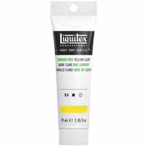 Liquitex Professional Heavy Body Acrylic Paint - (2oz/59ml) Cadmium-Free Yellow Light