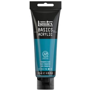 Liquitex Basics Acrylic Paint - (4oz/118ml) Turquoise Blue