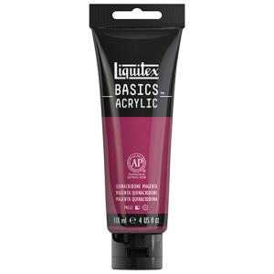 Liquitex Basics Acrylic Paint - (4oz/118ml) Quinacridone Magenta