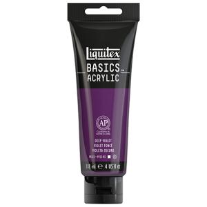 Liquitex Basics Acrylic Paint - (4oz/118ml) Deep Violet