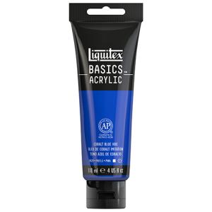 Liquitex Basics Acrylic Paint - (4oz/118ml) Cobalt Blue Hue