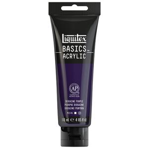Liquitex Basics Acrylic Paint - (4oz/118ml) Dioxazine Purple