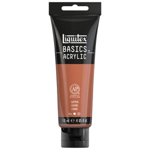 Liquitex Basics Acrylic Paint - (4oz/118ml) Iridescent Copper