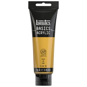 Liquitex Basics Acrylic Paint - (4oz/118ml) Iridescent Gold