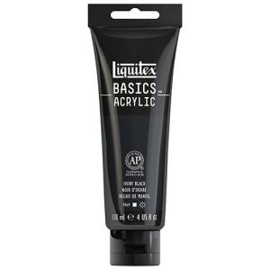 Liquitex Basics Acrylic Paint - (4oz/118ml) Ivory Black
