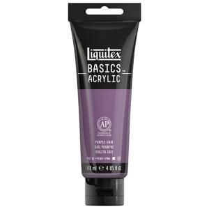 Liquitex Basics Acrylic Paint - (4oz/118ml) Purple Gray
