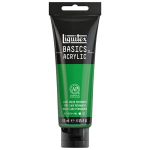Liquitex Basics Acrylic Paint - (4oz/118ml) Light Green Permanent