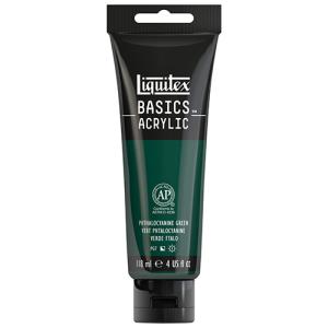 Liquitex Basics Acrylic Paint - (4oz/118ml) Phthalocyanine Green