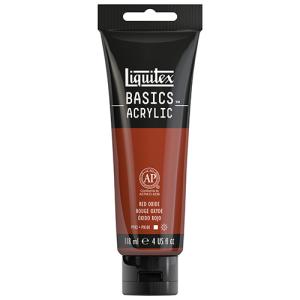 Liquitex Basics Acrylic Paint - (4oz/118ml) Red Oxide