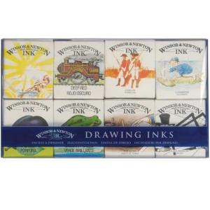 Winsor & Newton Dye-Based Drawing Ink - 8ct Williams Collections