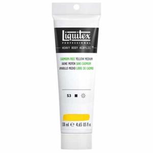Liquitex Professional Heavy Body Acrylic Paint - (4.65oz/138ml) Cadmium-Free Yellow Medium