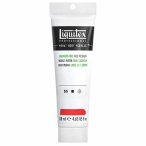 Liquitex Professional Heavy Body Acrylic Paint - (4.65oz/138ml) Cadmium-Free Red Medium