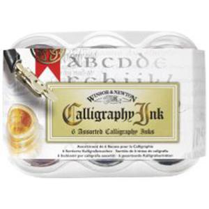 Winsor & Newton's Intro Calligraphy Ink Set 6ct