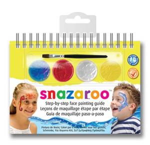 Snazaroo Face Painting Booklet Kit- Sea Life