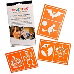 Snazaroo Face Paint Stencils (Set of 6) - Halloween