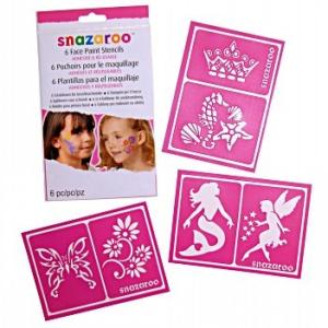 Snazaroo Face Paint Stencils (Set of 6) - Fantasy