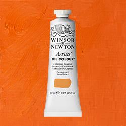 Winsor & Newton Artists' Oil Colour Paint - (1.25oz/37ml) Cadmium Orange