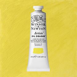 Winsor & Newton Artists' Oil Colour Paint - (1.25oz/37ml) Lemon Yellow Hue
