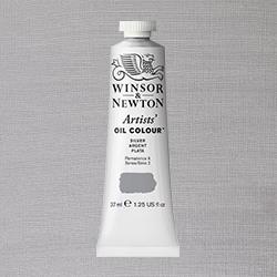 Winsor & Newton Artists' Oil Colour Paint - (1.25oz/37ml) Silver