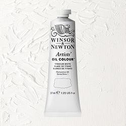 Winsor & Newton Artists' Oil Colour Paint - (1.25oz/37ml) Titanium White