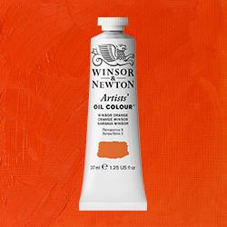 Winsor & Newton Artists' Oil Colour Paint - (1.25oz/37ml) Winsor Orange