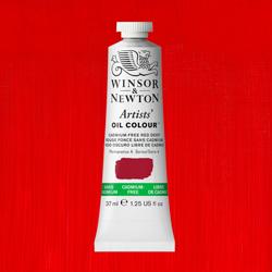 Winsor & Newton Artists' Oil Colour Paint - (1.25oz/37ml) Cadmium-Free Red Deep