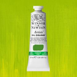 Winsor & Newton Artists' Oil Colour Paint - (1.25oz/37ml) Cadmium-Free Green Pale