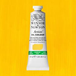 Winsor & Newton Artists' Oil Colour Paint - (1.25oz/37ml) Cadmium-Free Yellow Pale